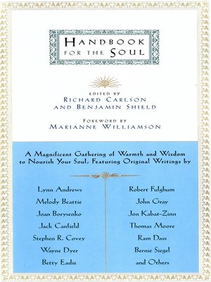 cover image of Handbook for the Soul
